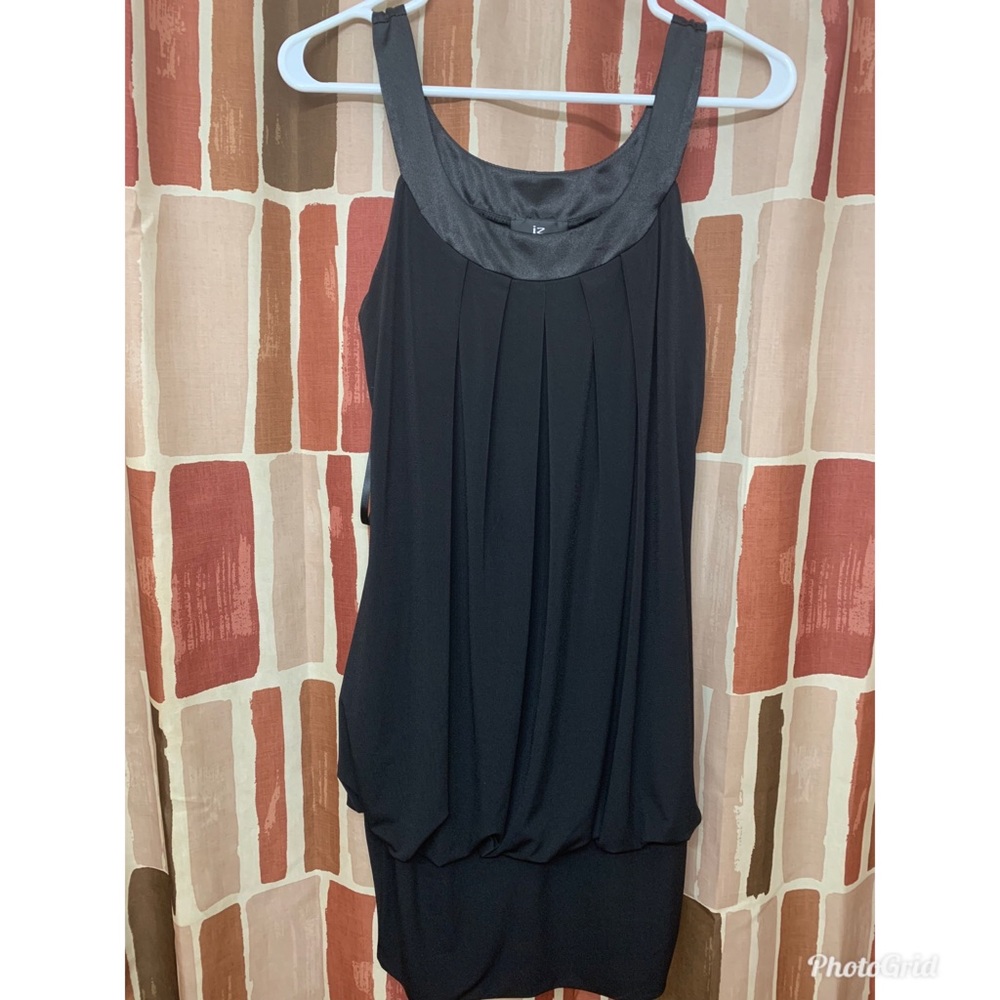 Sleek black dress